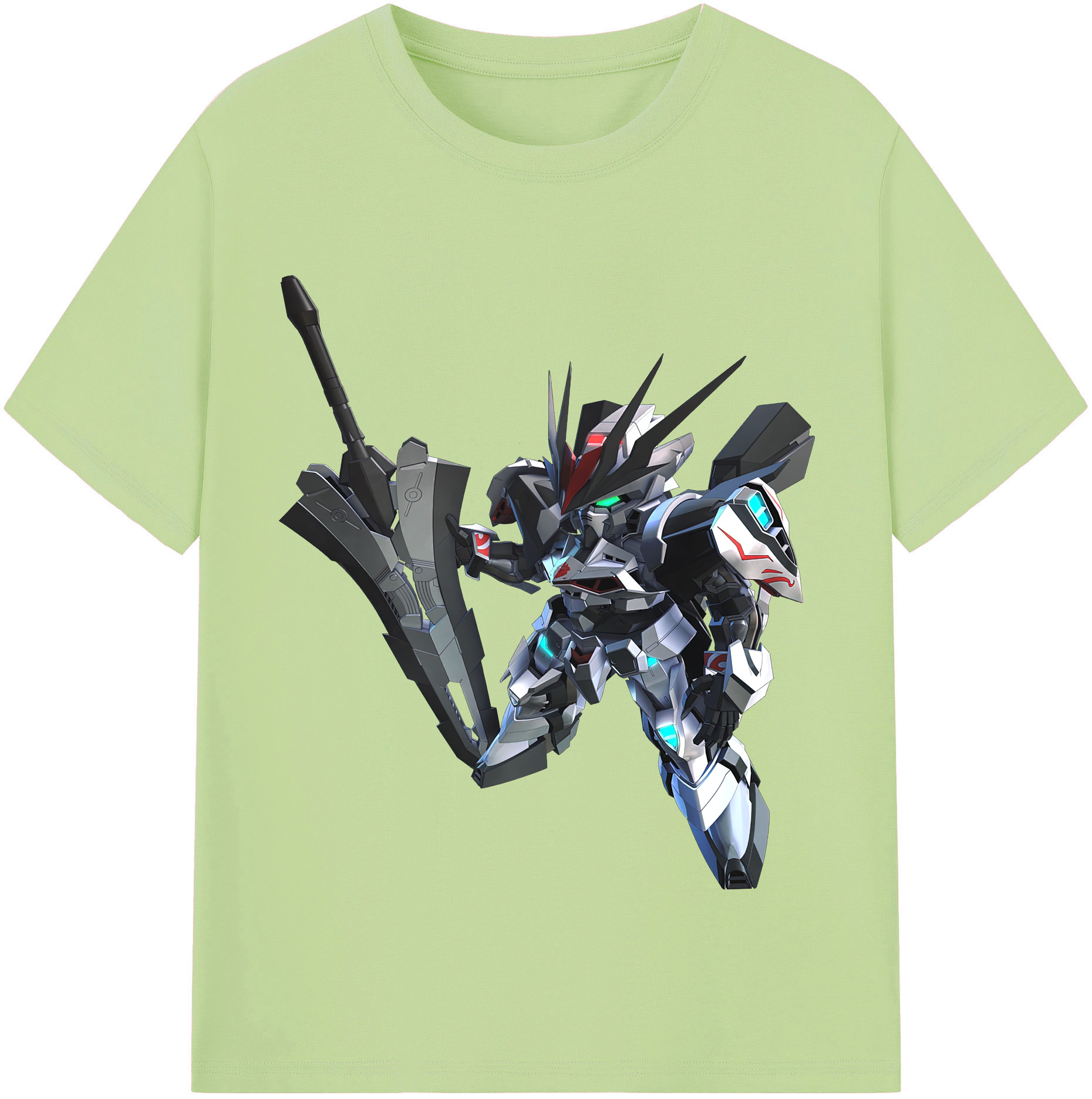 （画像用） 機動戦士ガンダム Mobile Suit Gundam 綿100％半袖Tシャツ（フロントプリント）